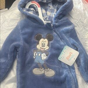 Disney Baby Blue Fleece Hoodie 1 pc